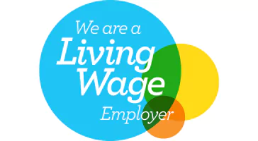 We are a Living Wage Employer logo