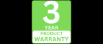 3 Year Product Warranty